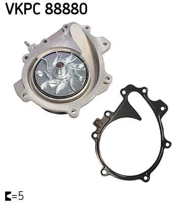 Pompe à eau SKF ref. VKPC 88880